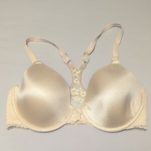 Maidenform Cream T-Shirt Bra with Lace Detail